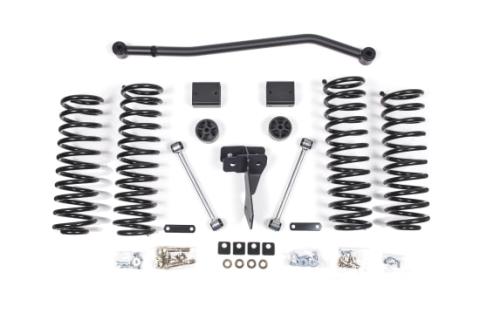 07-11 Jeep Wrangler JK 2 Door 4 Inch Coil Spring Lift Kit No Shocks Zone Offroad