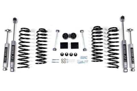 2 Inch Lift Kit Coil Spring Jeep Wrangler JK 07-11 4-Door Fox 2.0 Performance Shocks