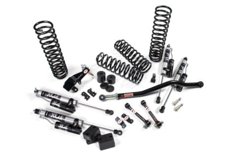 2007-2018 Jeep Wrangler JK J-Venture 4 Door 3.5 Inch Lift Kit w/ JSpec Shocks JSPEC
