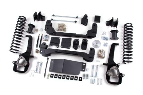 12 Dodge RAM 1500 6 Inch Front 5 Inch Rear Lift Kit Zone Offroad