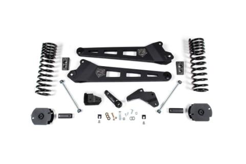 14-18 RAM 2500 4.5 Inch Replacement Radius Arm Lift Kit Diesel No Shocks Zone Offroad
