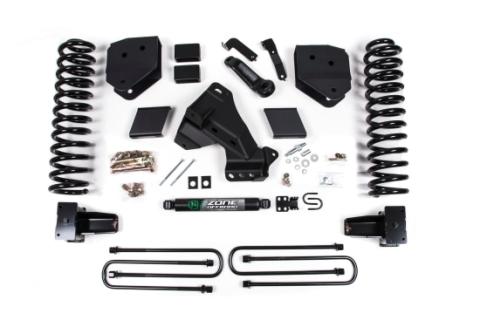 20-22 Ford F-250/F-350 Super Duty 7 Inch Radius Arm Drop Lift Kit Diesel No Shocks Zone Offroad