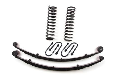 84-01 Jeep Cherokee XJ 3 Inch Lift Kit With Rear Springs -Dana 35 No Shocks Zone Offroad