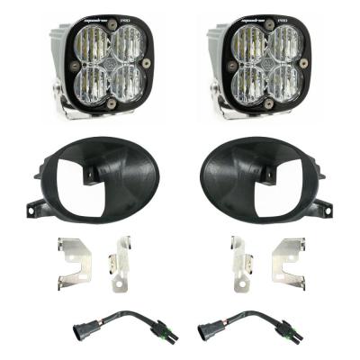 Squadron Pro Fog Pocket Kit 19-24 Sprinter 1500/2500/3500 (Wide Cornering; Clear)