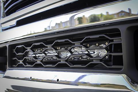 Dodge Ram LED Light Kit For Ram 2500/3500 19-On 20 Inch Bumper Kits OnX6 Baja Designs