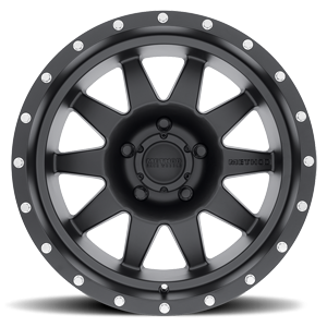Aluminum Wheels 17x8.5 The Standard MR301 Bolt Pattern 5 On 114.3 Offset 0 Lip Size 2.76 Matte Black MB Method