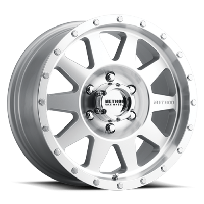 Aluminum Wheels 18x9 The Standard MR301 Bolt Pattern 6 On 135 Offset 18 Lip Size 3.7 Machined SL Clear Coat Method