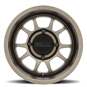 Aluminum Wheels 14x7 MR409 Bead Grip UTV Bolt Pattern 4 On 156 Offset 13 Lip Size 2.95 Steel Grey GY Method
