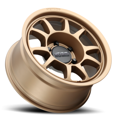 Aluminum Wheels 17x7.5 Bead Grip MR702 Bolt Pattern 5 On 130 Offset 50 Lip Size 1.18 Method Bronze BRZ Method