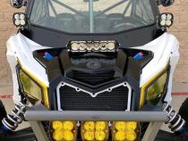 Can-Am, Maverick X3, OnX6+ Shock Mount Kit, OnX6 Hybrid 10 Inch Baja Designs