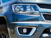 Squadron-R Sport Fog Pocket Kit - 15-19 Colorado/Canyon / Silverado/Sierra 2500HD/3500HD (Wide Cornering; Baja Amber) Baja Designs