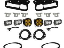 Bronco Baja Amber SAE Fog Pocket Kit 21-Up Ford Bronco w/Upfitter Baja Designs