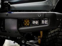 Bronco Baja Amber SAE Fog Pocket Kit 21-Up Ford Bronco w/Upfitter Baja Designs