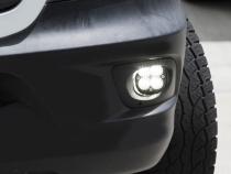 Squadron Sport Fog Pocket Kit 19-24 Sprinter 1500/2500/3500 (Wide Cornering; Clear)