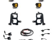 GMC 1500 (19-On) Clear Spot/Baja Amber W/C FPK Baja Designs