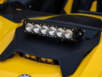 Can-Am, Maverick R, Clear 10 Inch OnX6+ Shock Tower Kit Baja Designs