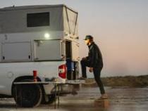 Flush Mount LED Light Pod Angled Black Clear Lens Work/Scene Pattern Squadron Pro Baja Designs