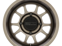 Aluminum Wheels 14x7 MR409 Bead Grip UTV Bolt Pattern 4 On 156 Offset 13 Lip Size 2.95 Steel Grey GY Method