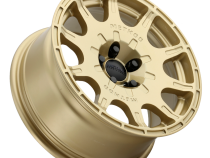 Aluminum Wheels 15x7 Rally VT-Spec MR502 Bolt Pattern 5 On 100 Offset 15 Lip Size 0 Gold GD Method
